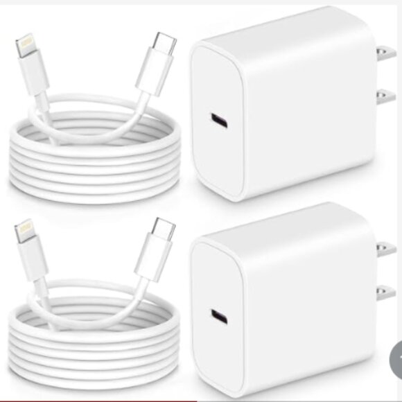 iPhone Charger Fast Charging 2 Pack - Picture 1 of 1